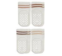 bistyle Bio-Baumwolle Stoppersocken Kleinkinder Baby ABS Antirutsch Dicke Socken | 4 Paar Winter Warme Kinder Rutschsocken | Jungen Mädchen Thermo Neugeborene Socken