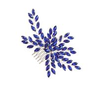 BIUDECO Braut Haarkamm Strass Haarschmuck Damen Haaraccessoire Legierung Hochzeit Schmuck Kopfschmuck für Fest und Verlobung