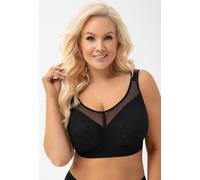 Biustonosz soft ohne Bügel G017 Roma Gorsenia schwarz bequem stützend - Größe 85 E