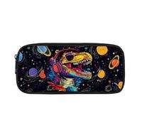 Biyejit Cooles Dinosaurier-Federmäppchen für Kinder, Schreibwaren, Pinsel-Organizer, Kulturbeutel, Schreibwaren-Tasche für Teenager, Jungen, Mädchen, Geschenk zum Schulanfang