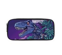 Biyejit Dinosaurier-Federmäppchen für Kinder, Schule, Büro, Klassenzimmer, Reisebedarf, Kulturbeutel, Schreibwarenbeutel für Teenager, Jungen, Mädchen, Geschenk zum Schulanfang