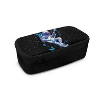 Biyejit Federmäppchen für Kinder, große Kapazität, Box mit Griff, tragbarer Schreibwarenpinsel-Organizer für Teenager, Jungen, Mädchen, Astronauten, Einheitsgröße, Taschen-Organizer