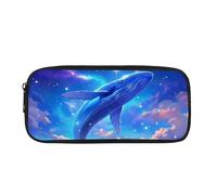 Biyejit Federmäppchen für Kinder, Motiv: Wale, Schreibwaren, Pinsel-Organizer, Kulturbeutel, Schreibwaren-Tasche für Teenager, Jungen, Mädchen, Geschenk zum Schulanfang
