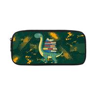 Biyejit Federmäppchen für Kinder, Schreibwaren, Pinsel-Organizer, Kulturbeutel, Schreibwarenbeutel, Dinosaurier, Einheitsgröße