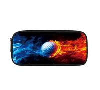 Biyejit Federmäppchen für Kinder, Schule, Büro, Klassenzimmer, Reisezubehör, Kulturbeutel, Schreibwarenbeutel, Golfball, Einheitsgröße