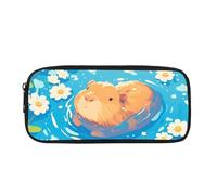 Biyejit Federmäppchen mit Meerschweinchen-Motiv, Kulturbeutel, Schreibwarentasche für Teenager, Jungen, Mädchen, Geschenk zum Schulanfang, Meerschweinchen, Einheitsgröße