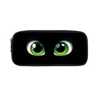 Biyejit Federmäppchen mit niedlichen Augen, für Kinder, Kosmetik, Make-up, Münzen, Geldbörse für Damen, Kulturbeutel, Schreibwaren-Tasche für Teenager, Jungen, Mädchen, Geschenk zum Schulanfang