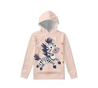 Biyejit Jungen Mädchen Fleece-Hoodies Plüsch-Pullover-Hoodie Lässige Kapuzenpullover mit Tasche für Kinder im Alter von 6-16 Jahren, Cartoon-Giraffe, 8-10 Years