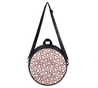 Biyejit Wasserdichte Crossbody-Taschen für Damen, runde Schulter, Handtasche, Geldbörse, mit Reißverschluss und verstellbarem Riemen, Cute Penguin, One Size