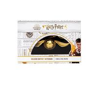 Bizak Harry Potter Schlüsselanhänger Snitch Gold 12 cm Nehmen Sie ihn überall hin mit, Deluxe Edition passend für jeden Sammler, kommt mit Samtbox und Magnetverschluss (64118450)