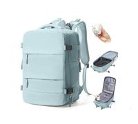 BJLFS Vakuum Rucksack Handgepäck mit Pumpe Ryanair Handgepäck 40x30x20 Vakuum Reiserucksack Damen Groß Airbag Rucksack mit Vakuumpumpe Laptop Rucksack 16 zoll Herren Carry on Luggage