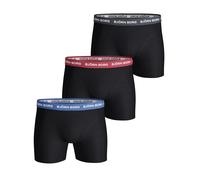 Björn Borg - 3 Paar Herren Cotton Rich Comfort Stretch Fit Boxershorts - Schwarz Mix S