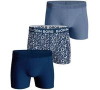 Björn Borg 3P Cotton Stretch Boxer 1721 Blau Baumwolle Large Herren