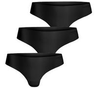 Björn Borg Invisible String 3er-Pack Damen XS Schwarz
