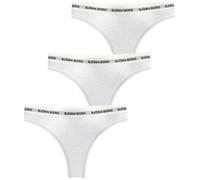 Björn Borg Women's Logo Thong 3-pack Multipack 2 M
