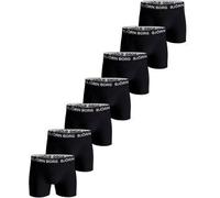 Björn Borg 7P Cotton Stretch Boxer Schwarz Baumwolle Medium Herren
