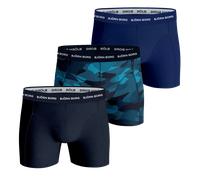 Björn Borg 3P Essential Shadeline Shorts Marine/Blau Baumwolle XX-Large Herren