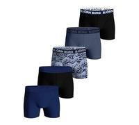 Björn Borg Cotton Stretch Boxer 5P, Boxershorts für Herren, Multi-Packs erhältlich, MP006, XL