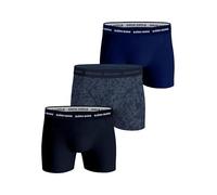 Björn Borg Cotton Stretch Boxershorts 3er-Pack Dunkelblau - Grösse M - Herren - Bekleidung - Body-fit - Baumwolle -