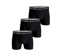 Björn Borg 3P Essential Shorts Schwarz/Blau Baumwolle Small Herren