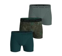 BJÖRN BORG Herren Boxershorts, 3er Pack - Cotton Stretch Boxer 3P, Unterhose, Baumwolle Grün / XXL XXL Grün