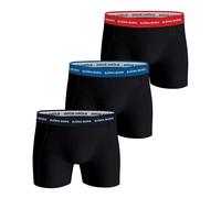 BJÖRN BORG Herren Boxershorts, 3er Pack - Cotton Stretch Boxer Trunks, Baumwolle, Logobund XXL Mehrfarbig