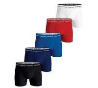 BJÖRN BORG Herren Boxershorts, 5er Pack - Cotton Stretch Trunks, Unterhose, Baumwolle, Logobund XXL Mehrfarbig