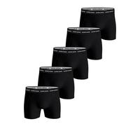 BJÖRN BORG Herren Boxershorts, 5er Pack - Cotton Stretch Trunks, Unterhose, Baumwolle, Logobund XXL Schwarz