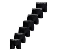 BJÖRN BORG Herren Boxershorts, 7er Pack - Cotton Stretch Boxer, Logobund, Unterhose, Baumwollmischung Schwarz / XXL XXL Schwarz