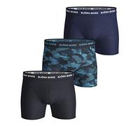 Björn Borg Herren Essential Waistband 3er-Pack Stretch Pack Boxershorts