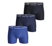 Björn Borg Shorts 3er-Pack Uni Blau Blau XXL