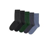 BJÖRN BORG Herren Socken, 5er Pack - Basic Kurzsocken, Essential Ankle Sock, einfarbig Mehrfarbig 36-40