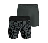 Björn Borg Herren Winter Sports Lightweight Boxershorts 2er-Pack Herren Black/Green S
