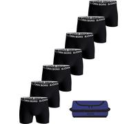 Björn Borg Men's Cotton Stretch Boxer + Wash Bag 7p Multipack 1 XXL