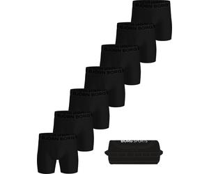 Björn Borg Men's Sports Lightweight Boxer + Wash Bag 7p Multipack 1 XL