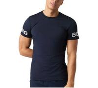 Björn Borg Performance Tee Dunkelblau Polyester Medium Herren