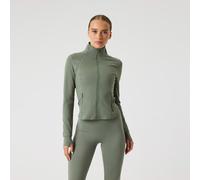 Björn Borg Borg Soft Zip Longsleeve Damen M Grün