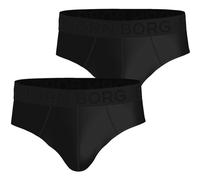 Björn Borg Sports Mesh Brief 2er-Pack Damen 2XL Schwarz