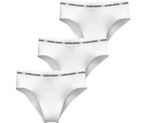 Björn Borg Women's Logo Highwaist Brief 3p Multipack 2 S