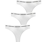 Björn Borg Women's Logo Thong 3-pack Multipack 2 XS