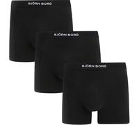 Bjorn Borg Bio-Baumwoll-Boxershorts 3er-Pack Schwarz - Größe XXL Schwarz XXL
