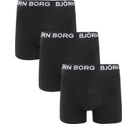 Bjorn Borg Boxers Cotton Stretch 3-Pack Schwarz - Größe L Schwarz L
