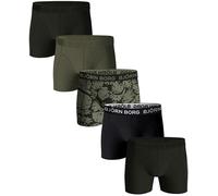 Bjorn Borg Boxers Cotton Stretch 5-Pack Multicolour - Größe L Grün L