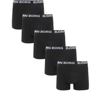 Bjorn Borg Boxers Cotton Stretch 5-Pack Schwarz - Größe M Schwarz M