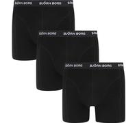 Bjorn Borg Cotton Stretch Boxershorts 3er-Pack Schwarz - Größe XXL Schwarz XXL