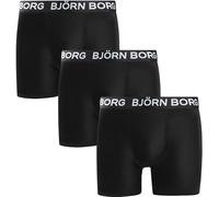 Björn Borg Boxers 3P Sports Microfiber Schwarz Polyester Medium Herren