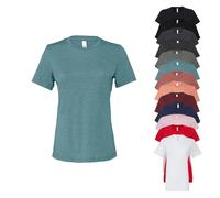 BL6400 Bella lässiges Jersey-Kurzarm-T-Shirt für Damen Dark Grey Heather XXL