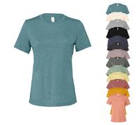 BL6400CVC Bella Damen Relaxed CVC T-Shirt kurzarm Athletic Heather XL