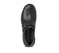 Mephisto Delio Herren Slipper bequem, Schwarz, Leder, NEU - Herrenschuhe Slipper, Schwarz, leder (hydroprotected)