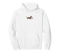Black and Tan Dackel Halloween Süßes oder Saures Pullover Hoodie